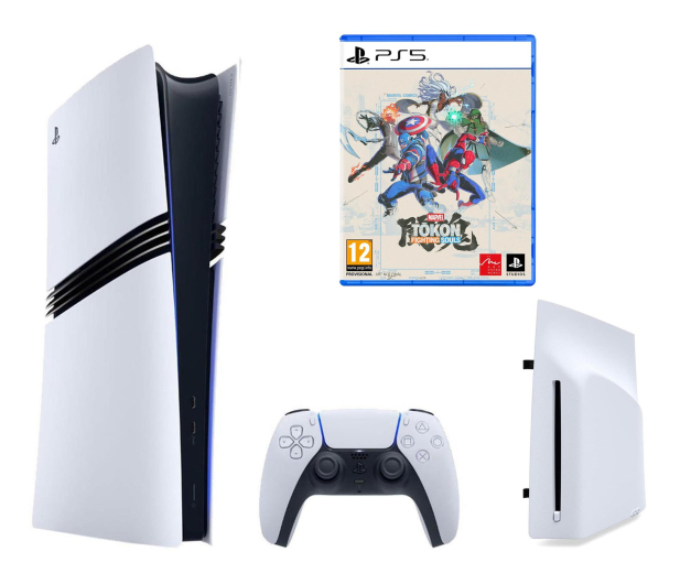 Sony Sony PlayStation 5 Pro + Disc Drive +MARVEL Tōkon: Fighting - 1605206 - zdjęcie